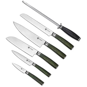HexClad Cookware 6 Piece Essential Knives Set