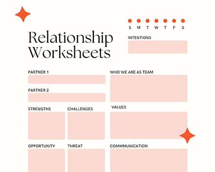 Relationship Worksheets Recommendations