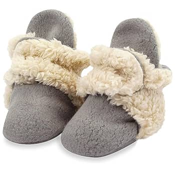 Zutano Unisex Fleece Baby Booties