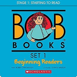 Bob Books - Set 1: Beginning Readers Box Set | Phonics, Ages 4 and up, Kindergarten (Stage 1: Starting to Read)