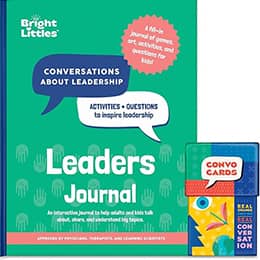 Bright Littles Empower & Connect Leadership Journal and Family Conversation Cards Bundle