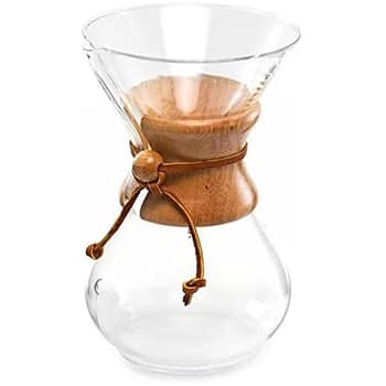Chemex Pour-Over Glass Coffeemaker - Classic Series - 8-Cup - Exclusive Packaging