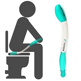 Fanwer Toilet Aids Tools,Long Reach Comfort Wipe