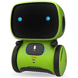 GILOBABY Kids Robot Toys, Interactive Robot Companion Smart Talking Robot with Voice Control Touch Sensor