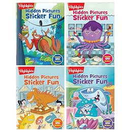 Highlights for Children Hidden Pictures Sticker Fun Sticker Books for Kids Ages 3-6