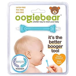 oogiebear - Nose and Ear Gadget. Safe, Easy Nasal Booger and Ear Wax Remover for Newborns, Infants and Toddlers