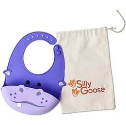 Silly Goose Baby Bibs with Cute Animal Faces