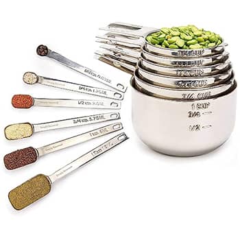 Simply Gourmet Measuring Cups and Spoons Set of 12