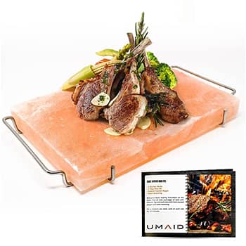 UMAID Himalayan Salt Block For Grilling, Cooking, Cutting and Serving