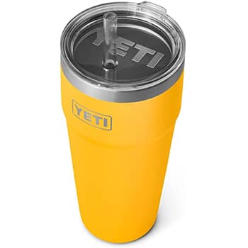 YETI Rambler 26 oz Straw Cup, Vacuum Insulated, Stainless Steel with Straw Lid