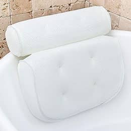 Bathtub Pillow for Neck and Shoulder: Spa Bathroom Accessories