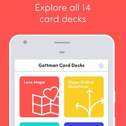 "Gottman Card Decks App A relationship app from The Gottman Institute"