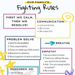 Fighting Rules for Kids