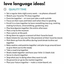 Show Love Using the Five Love Languages (FREE worksheet)