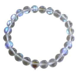 White Mystic Aura Quartz Bracelet