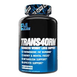 EVL Thermogenic Fat Burner Support - Fast Acting Weight Loss Energy and Appetite Support - Trans4orm Green Tea Fat Burner and Weight Loss Support Supplement for Men and Women (60 Servings)