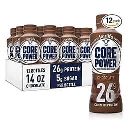 Core Power Fairlife 26g Protein Milk Shakes, Ready To Drink for Workout Recovery, Chocolate, 14 Fl Oz (Pack of 12)
