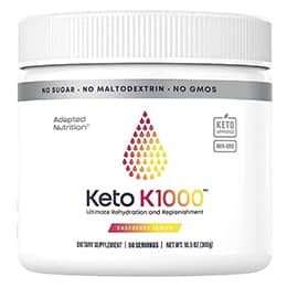 Hi-Lyte Keto K1000 Electrolyte Powder | Hydration Supplement Drink Mix | 50 Servings | Boost Energy & Beat Leg Cramps | No Maltodextrin or Sugar | Raspberry Lemon