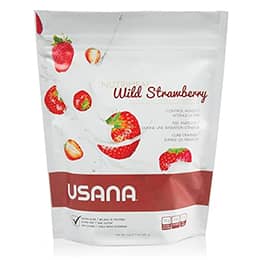 USANA Nutrimeal Meal Replacement Shake - Wild Strawberry - NON-GMO - Gluten Free - Low Glycemic - 540 Grams - 9 Servings