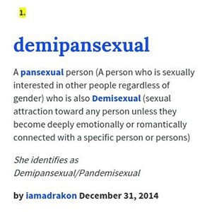 Urban Dictionary: demipansexual