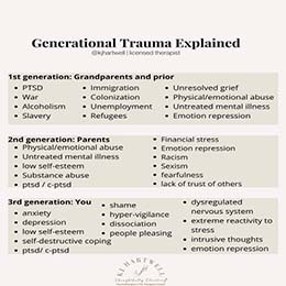 Generational Trauma Explained