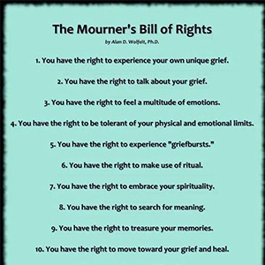 The Mourner's Bill of Rights
