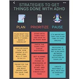 Strategies to Get Things Done with ADHD