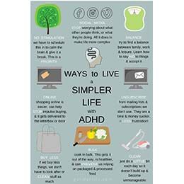 Ways to Live a Simpler Life with ADHD - Gutidentity ADHD