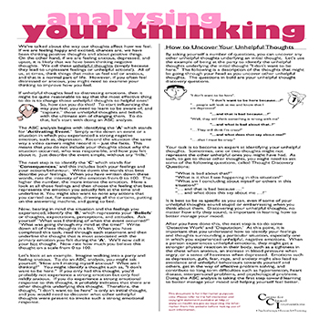 Analysing Your Thinking