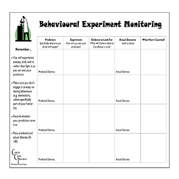Behavioural Experiment Monitoring