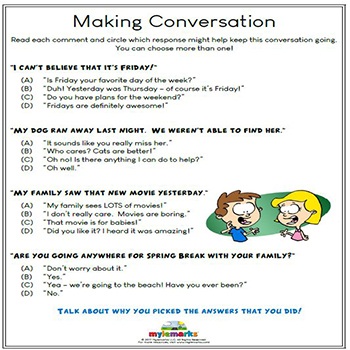 Making Conversations