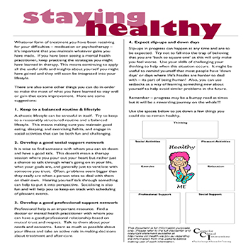 Staying Healthy