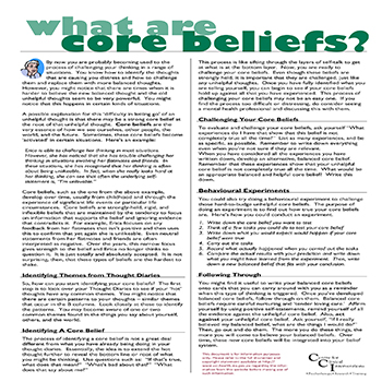 What are Core Beliefs