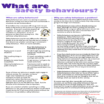What are Safety Behaviours