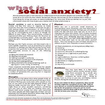 What is Social Anxiety?